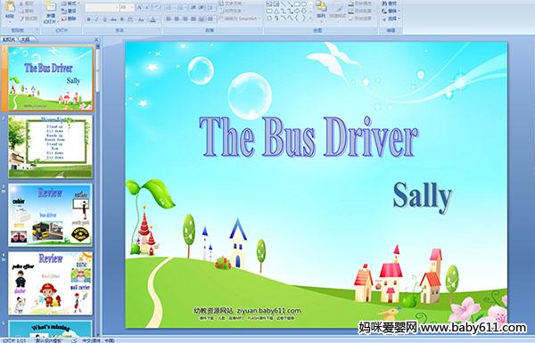 ׶԰ӢPPTμThe Bus Driver Sally