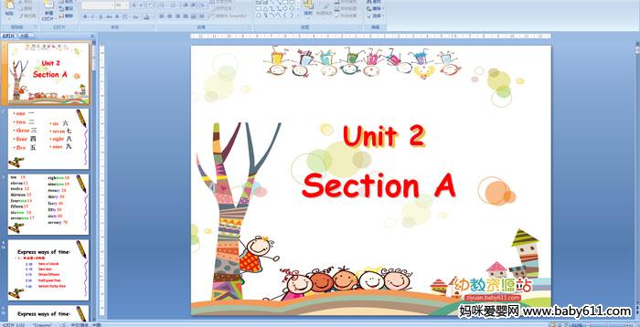 Unit 2 Section A