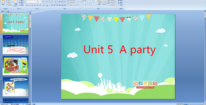 Unit5 A Party